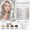 Shampoo Protetor da Cor para Pós-Coloração, Realçador e Fixador de Cor 300ml Processamento OEM para proteção da cor após a coloração