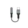 Cabo Adaptador de Áudio Digital Tipo-C para 3.5mm Adequado para Apple 15/16/Huawei Conversor para Ouvir Música e Fazer Chamadas