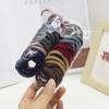 Novos 50 PCs gradiente cor toalha anel doces cor laço de cabelo banda de cabelo adulto cor faixa de cabelo elástico de alta elasticidade