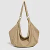 Bolsa de Axila Estilo Preguiçoso de Grande Capacidade Feminina 2026 Nova Bolsa Tote Estilo Coreano Bolsa de Ombro Casual da Moda em Nylon