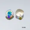 Diamante para Nail Art Dongzhou Autêntico 10mm Quadrado Gordo Fundo Pontiagudo Diamante para Joias DIY Acessórios Diamante de Vidro Colorido Revestido Brilhante Lote