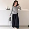 Conjunto de Ropa para Niñas Transfronterizo Sudadera a Rayas 2026 Nuevo Estilo Infantil Primavera y Otoño Moda Deportiva Sudadera Conjunto de Dos Piezas