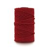 Corda de algodão artesanal corda de encadernação de corda de tapeçaria trançada 50 jardas corda de algodão 3mm corda de algodão colorida corda para embalagem de presente DIY