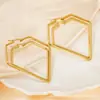 Pendientes Geométricos Personalizados Europeos y Americanos para Mujer, Pendientes de Espiral, Pendientes Sencillos de Alta Gama Chapados en Oro, Pendientes de Acero de Titanio Modernos y Versátiles