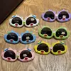 Gafas de sol polarizadas para niños de silicona lindas Gafas de sol con protección solar dulce Oso de peluche lindo Gafas de sol con foto Parasol de dibujos animados Juega genial
