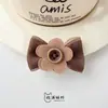 Botões de Flor em Tecido de Malha Cor de Café, Acessórios de Laço de Tecido, Decorações DIY para Bolsas e Sapatos, Acessórios para Chapéus, Acessórios para Roupas