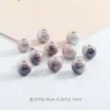 Acessórios para Joias DIY Forno de Galvanoplastia Contas Redondas de Cerâmica Acessórios para Pulseira de Roupa Contas com Furo Grande Material para Pulseira de Contas Soltas