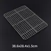 Rejilla de Acero Inoxidable 304, Malla de Acero de Grado Alimenticio, Malla Rectangular para Barbacoa, Rejilla para Hornear y Enfriar con Patas en Forma de V, Malla para Separar Aceite, Malla de Drenaje