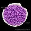 6mm Cor Mista Colorido Não Poroso Efeito Borracha Pérola Imitação Doce Contas Sólidas Enchimento de Contas para Brinquedo Cosmético