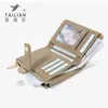 Cartera de Mujer Transfronteriza Estilo Nuevo Moda Textura Ultra Suave Cartera Multifuncional Gran Capacidad Múltiples Ranuras para Tarjetas Billetera para Monedas para Mujeres