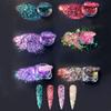 Venta al por mayor transfronteriza taladro de uñas flash brocado de diamante polvo fino diy diamante roto flash lentejuelas para uñas accesorios traje de cepillo pequeño
