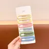 Pinzas para el Cabello de Color Dopamina para Niñas, Pasadores para Flequillo y Cabello Lateral, Estilo Versátil Simple al por Mayor para Mujeres