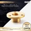 Mangas de cobre em forma de T personalizadas, peças de cobre não padronizadas feitas sob medida, produção e processamento CNC de produtos de cobre, fabricante de peças de cobre de precisão