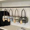 Nova Bolsa Feminina de Mão Moda Outono 2025 Ombro Textura Fashion Casual para o Dia a Dia Sob o Braço Grande Capacidade Bolsa Feminina
