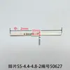 Hebilla de Pie Hebilla Japonesa Seda para el Pie Accesorios para el Pie Accesorios Metal Lámina de Metal Cobre Marca de Pie Hebilla Señal