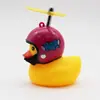 Pato Quebra-Vento de Bicicleta Veículo Elétrico Pato Amarelo Carro Celebridade da Internet Pato Ciclismo Pato Turbo Capacete Libélula Pato