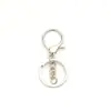 Conjunto de Três Chaveiros de Liga Galvanizada do Fabricante com Fecho Lagosta Redondo e Argolas de Chaveiro com Fecho de Oito para Acessórios de Brinquedo DIY