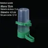 Desconto por Volume Bebedouro Automático para Pássaros, Pequeno Alimentador de Água, Modelo Popular para Papagaios e Mainás, Fixação com Clipe para Gaiola de Pássaros de Tamanho Médio