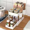 Novo Rack de Armazenamento Multifuncional para Cozinha Amazon Rack de Armazenamento para Temperos Rack de Armazenamento Duplo para Pia Mesa de Cozinha