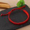 Ser No. 1 Pulsera Regalo para Estudiante Estilo Étnico Tejido a Mano Bendición para Examen de Admisión Cuerda Roja Cuerda de Mano Venta al por Mayor
