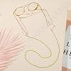 Macaron pequeño fresco pedrería colgante cuerda para gafas de cuello Señoras Cadena para gafas anti-pérdida Cuerda para mascarilla de doble uso Fabricantes mayoreo