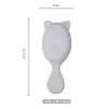 Espelho Portátil Pequeno de Liquidação, Mini Pente com Almofada de Ar Fofo para Meninas, Pente Dobrável com Airbag, Pente de Massagem com Espelho