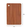 Tabla de cortar cuadrada de bambú transfronteriza, bambú entero, grado alimenticio, para cocina casera, dormitorio, residencia estudiantil, simple, engrosada, portátil, tabla pequeña para frutas