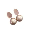 Aretes de Flor de Perla, Modernos y Versátiles, Lujo Ligero, Aretes de Alta Gama, Estilo Francés, Lujo Ligero, Aretes Elegantes para Mujer, Venta al por Mayor Yiwu