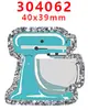 Acessórios de Acrílico Desenho Animado com Glitter Transfronteiriço Acessórios para Joias DIY de Resina Patch Grampo de Cabelo Grampo de Cabelo Gt-Y-304001