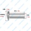 Rebite sólido de aço inoxidável 304 com cabeça semiesférica M0.8-M6 rebite de cabeça redonda para percussão GB867