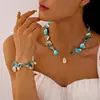 Collar de Perlas de Imitación con Diseño de Estrella de Mar, Concha, Caracola y Viento Marino de Vacaciones, Personalidad de Moda, Diseño de Nicho, Collar de Alta Calidad para Mujeres