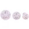 Kit de Cortadores e Moldes de Embossing para Biscoitos, Bolos de Fondant DIY Multifuncional Conveniente Criativo para Assar Conjunto de Moldes de Pressão Transfronteiriços