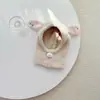 Chapéu de Inverno Infantil com Cachecol de Pelúcia Integrado para Meninos e Meninas, Chapéu Fofo e Super Fofo para Exterior, Acolchoado Quente com Proteção para as Orelhas