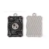 Goteo de Aceite Retro Europeo y Americano Aleación Oscura Tarjeta de Tarot Colgante DIY Accesorios Llavero Cadena para Teléfono Móvil Colgante