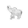 Enfeites Criativos de Elefante Presente para Casa Fruteira de Vidro com Alta Textura Presente de Luxo Leve Estilo Inovador Mesa