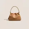 Bolso de Mano de Gama Alta de Nicho Modelo Nuevo 2026 para Mujer, Bolso de Hombro Versátil a la Moda, Bolso Cruzado Casual de Piel de Vaca de Primera Capa Tipo Nube