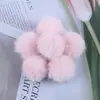 Accesorios de Pompones Coloridos Pompones Pequeños para Manualidades Colgantes para Pendientes Hechos a Mano Bolas de Imitación de Piel de Visón Multicolor