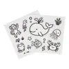 Materiales de Pintura Hecha a Mano DIY para Niños Pintura Texturizada Estereoscópica Espumosa Papel de Pintura de Expansión Absorbente de Agua Esponja de Algodón de Pulpa de Madera
