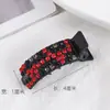 Estilo Coreano Elegante Versátil Colorido Pinza Lateral Pinza para Flequillo con Pedrería Moderna Lujo Ligero Pinza para Cola de Caballo Pinza de Pato Duradera