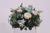 Flor Artificial Huajia Guía de Camino de Boda Bola de Flores Decorativa Rosa Peonía Hortensia Columna Romana Candelabro Decoración de Mesa