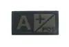 Patches Bordados para Uso Externo Tipo Sanguíneo A+ B+ AB+ O+ Patch com Velcro Mochila Insígnia Tática Patch de Tecido