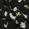 Tecido de Lã Tricotado Jacquard Tridimensional Flor 3D Roupas de Outono e Inverno Jaqueta Quente Cobertor Tecido de Pelúcia Feito à Mão
