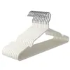 Percha de acero al manganeso recubierta de plástico, engrosada, antideslizante, para secar ropa, uso doméstico, dormitorio de estudiante, percha sin marcas, tendedero, percha