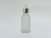 Botella de Aceite Esencial Esmerilada 5-50ml Botella Dosificadora Cosmética 30ml Botella Gotero 50ml Botella de Esencia con Bomba de Spray