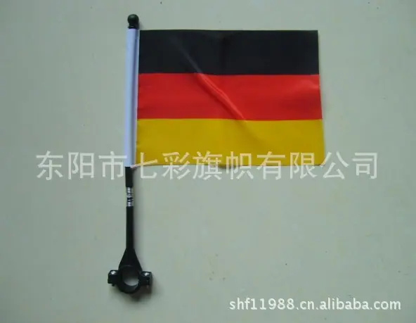 自行车把头旗杆2