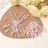Estilo Influenciador Coreano Fogos de Artifício Franja de Arroz Flor de Miçanga Flor de Flor de Sapato de Cristal Fivela de Sapato Acessórios para Bolsa DIY Tamancos