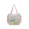 Mochila Escolar Cute de Gran Capacidad para Estudiantes de Secundaria y Preparatoria, Mochila Casual y Versátil, Bolsa Dulce para Ir a la Escuela