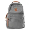 Mochila de Pana para Mujer Simple de Gran Capacidad Bolsa para Estudiante de Secundaria Mochila Retro de Escuela Secundaria Americana Bolsa para Computadora