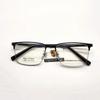 Mayoreo 88020 Lentes de Negocios Casuales para Hombre Montura Completa Montura Semititanio Ultraligera Varillas Espejo de Acero Plástico Super Elásticas Dureza