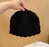 Gorro de punto de lana cálido y combinable con todo, estilo japonés, de doble capa, hecho a mano, para mujer, otoño e invierno, estilo coreano, con puntera